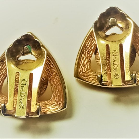 Vintage Dior Faux Pearl Pave Necklace and Earring - Picture 8 of 10